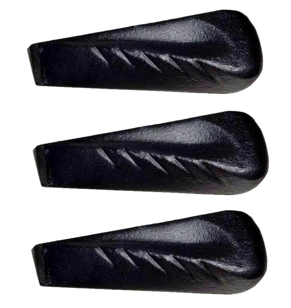 BigDean Werkzeug Drehspaltkeil 2,25 kg schwarz 3er Set