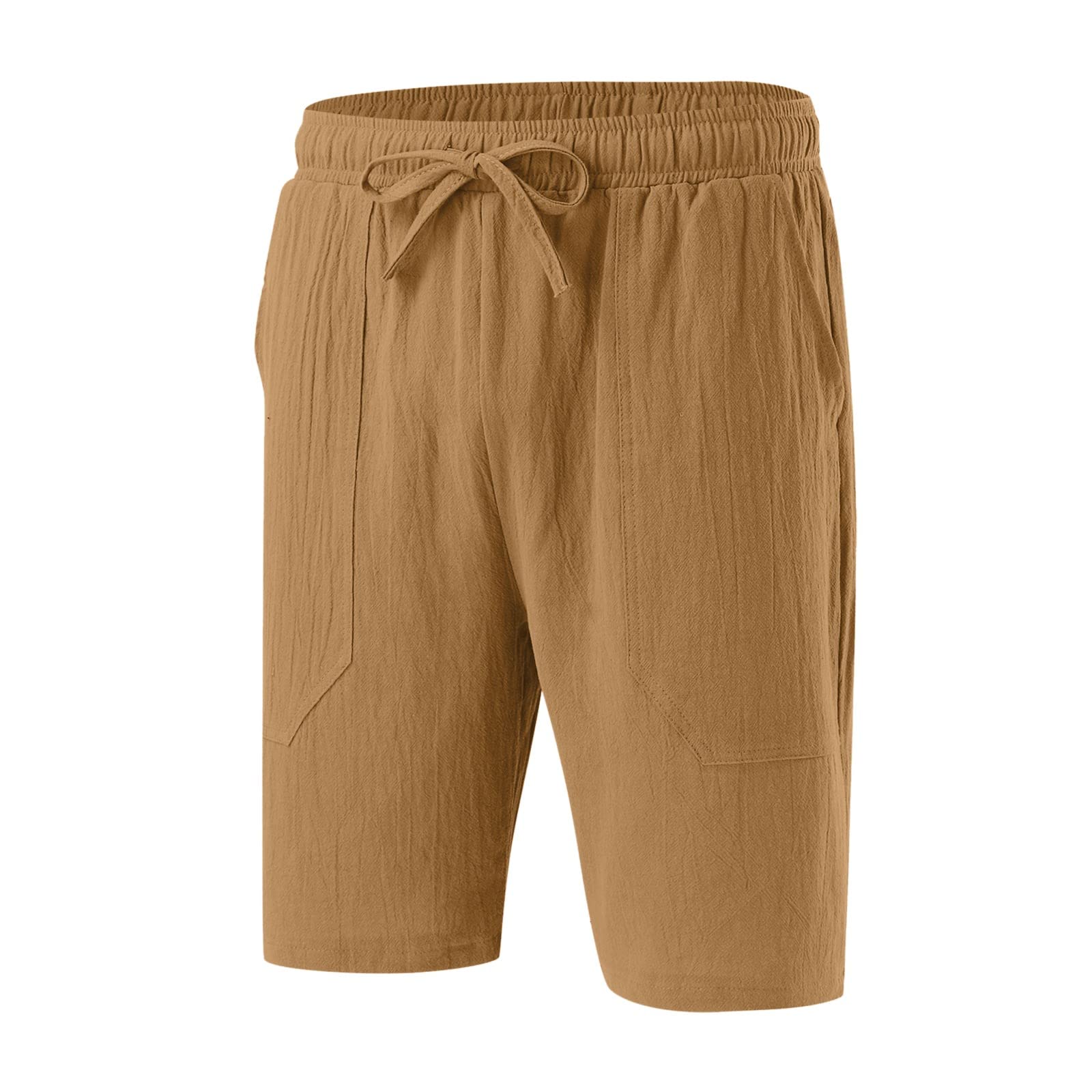 Luadnysin Shorts Herren Leinen Navy Sommer