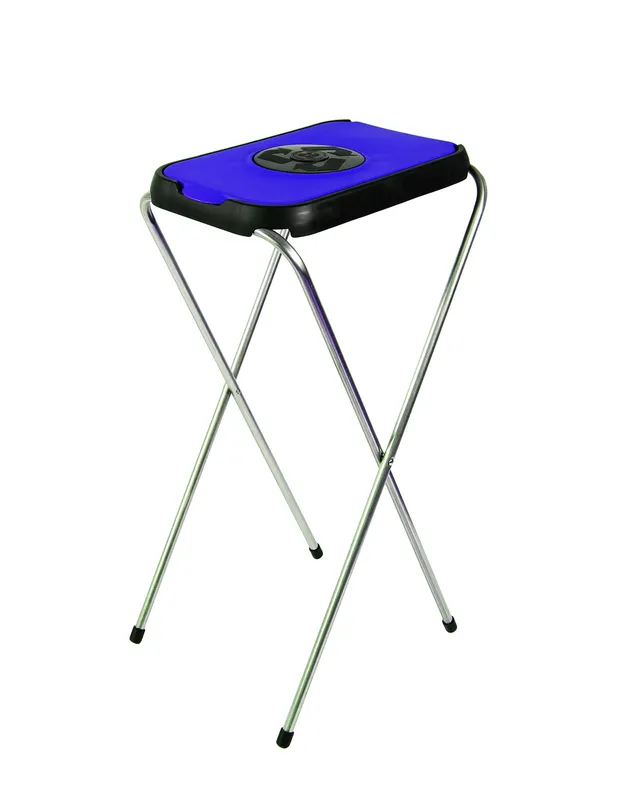 BigDean Haushalt SwingFix Müllsackständer 120L Blau mit Deckel