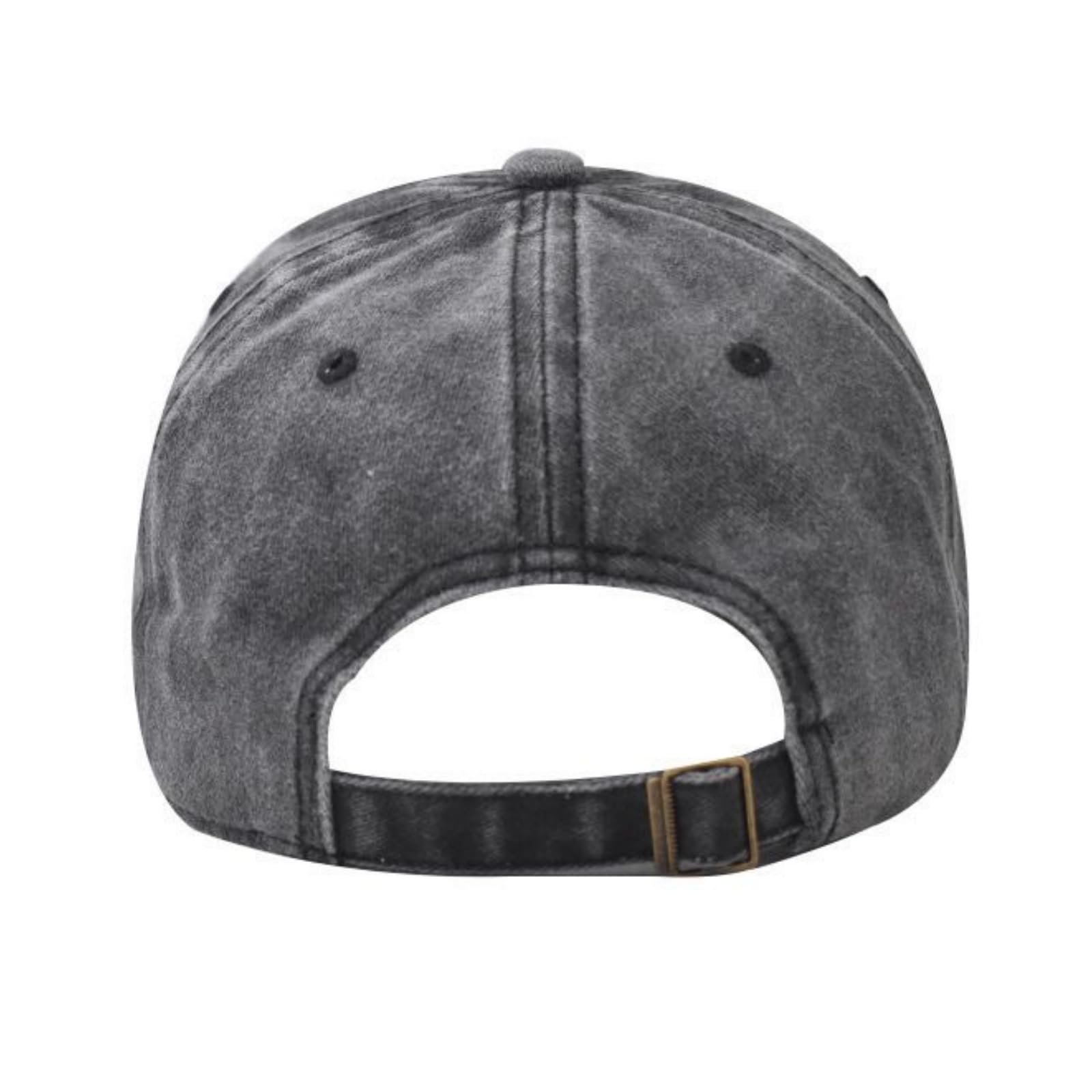 Luadnysin Caps Basecap Schwarz Baumwolle Sonnenschutz