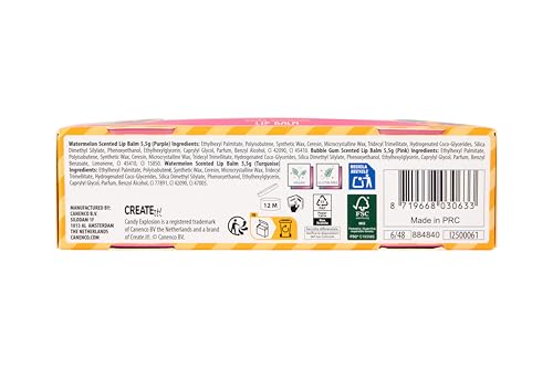Create It Candy Explosion Lippenbalsam 3er Soda Becher