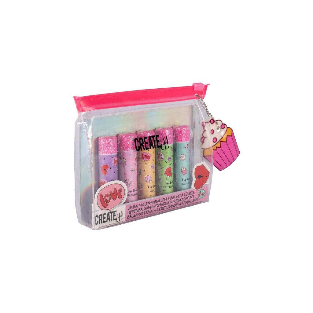 Create It Makeup 84531 Lippenbalsam Duft 5 Stück im Etui