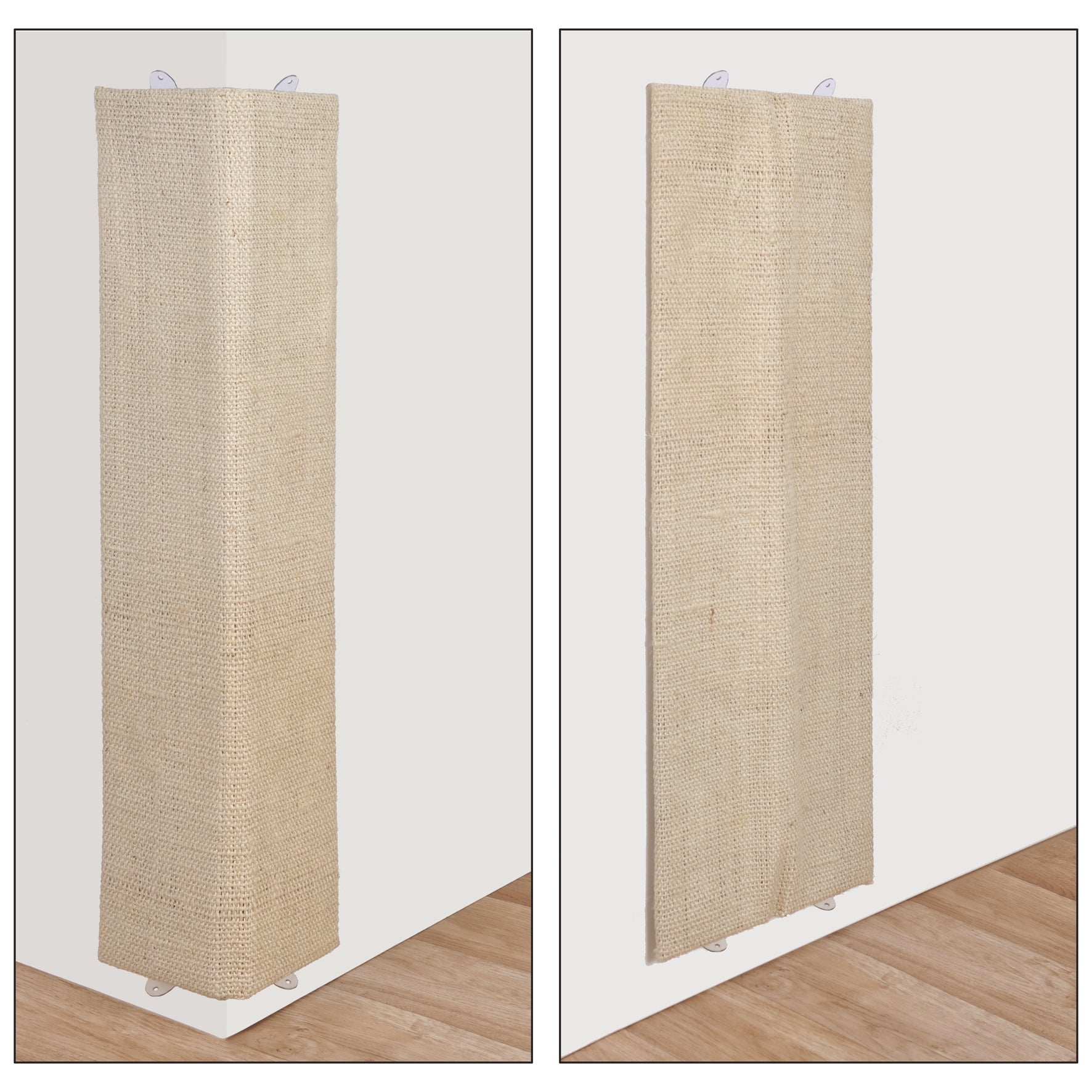 BigDean Haushalt & Alltag Kratzbrett 3er Set 80 cm Sisal