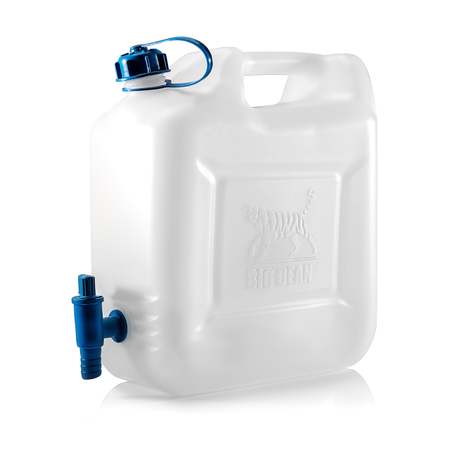 BigDean Wasserkanister 12L 2X Trinkwasserkanister mit Hahn