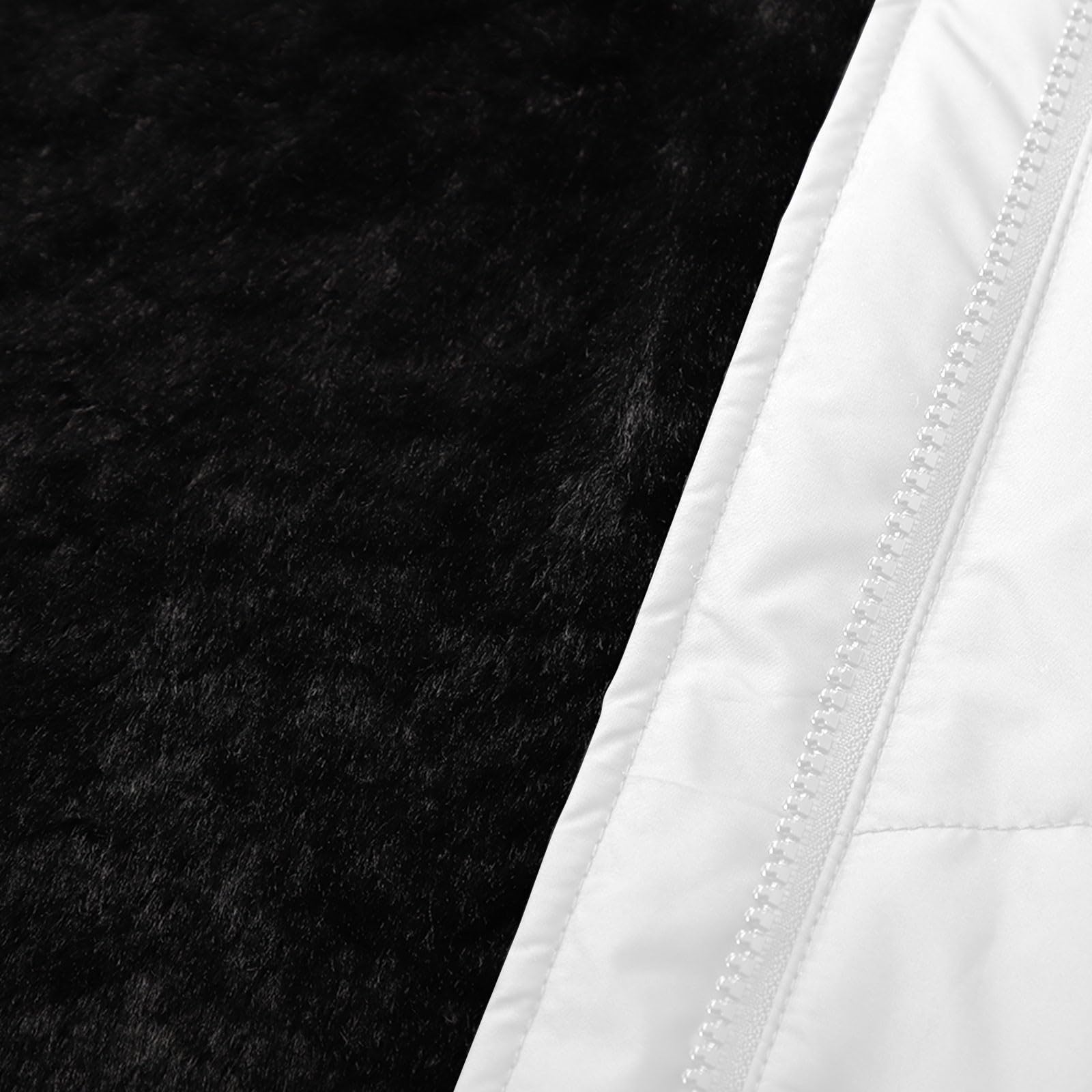 Luadnysin Jackets Daunenjacke Damen M Weiß wasserdicht
