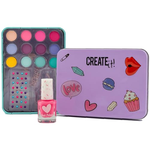 Create It Makeup 84528B Schminkset 12 Lidschatten Nagellack