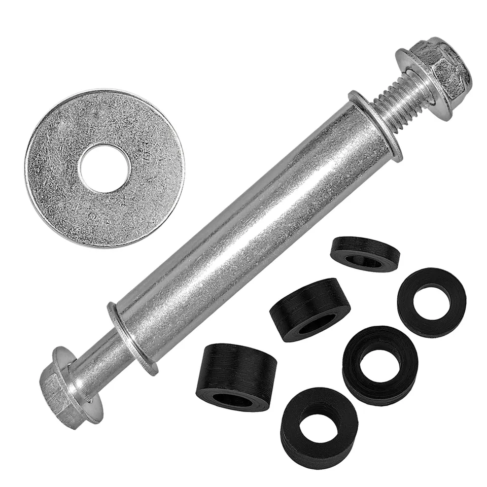 BigDean Universal Achse Ø20x147mm Schubkarrenachse 14-tlg verzinkt