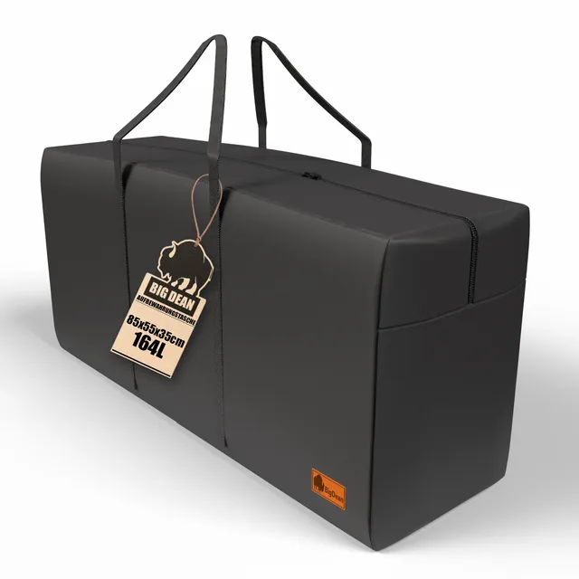 BigDean Aufbewahrungstasche XL 164l 85x55x35cm mit Reißverschluss