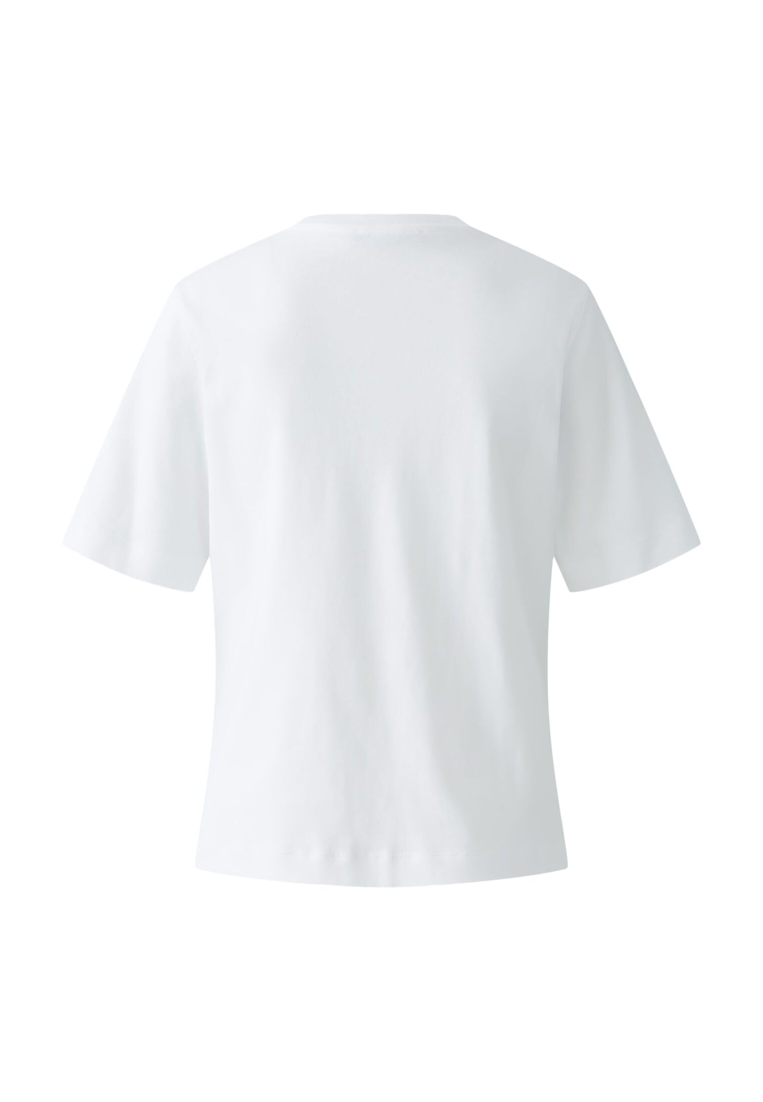 OUI Shirts & Tops SVEHA T-Shirt Damen Schwarz Baumwolle
