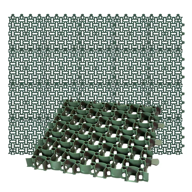 BigDean Rasengitter 50x50cm 20er grün 5m² befahrbar